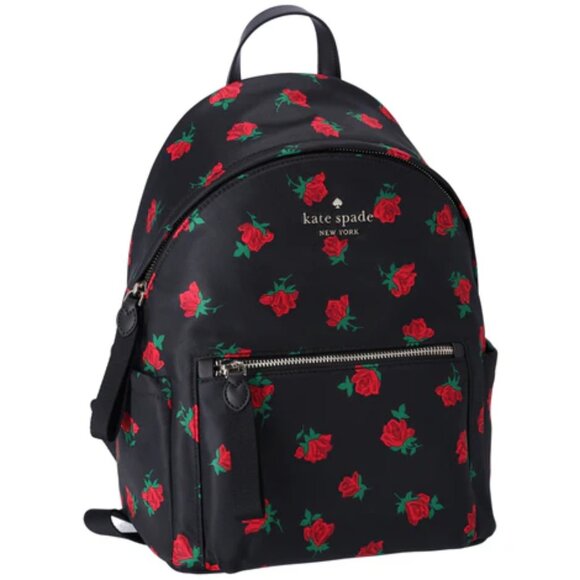 SALE! ✅ Kate Spade ROSE TOSS Printed Medium Backpack KE435 ✨ NWT main image 4